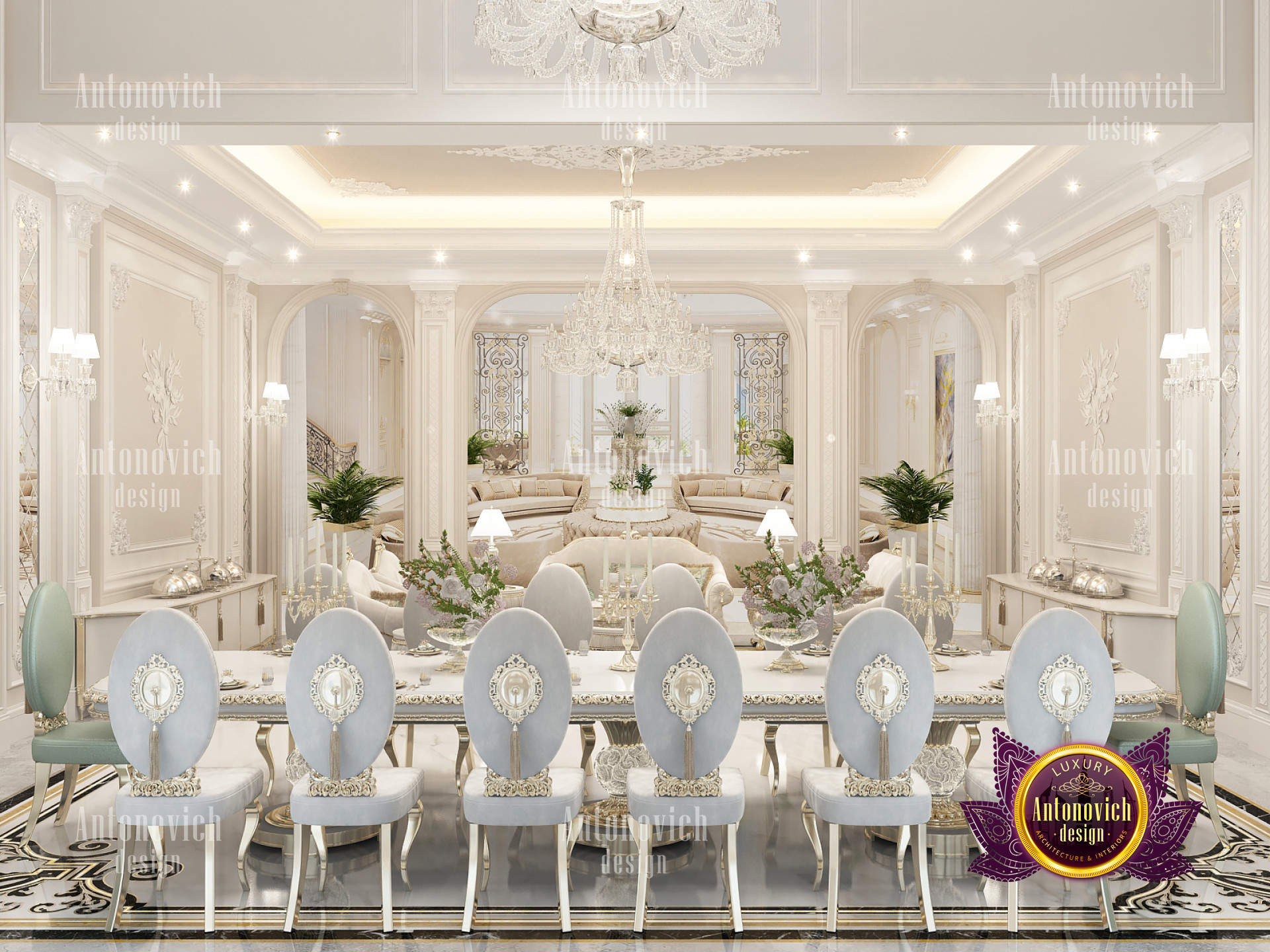 Dining Room Design in Dubai Hills