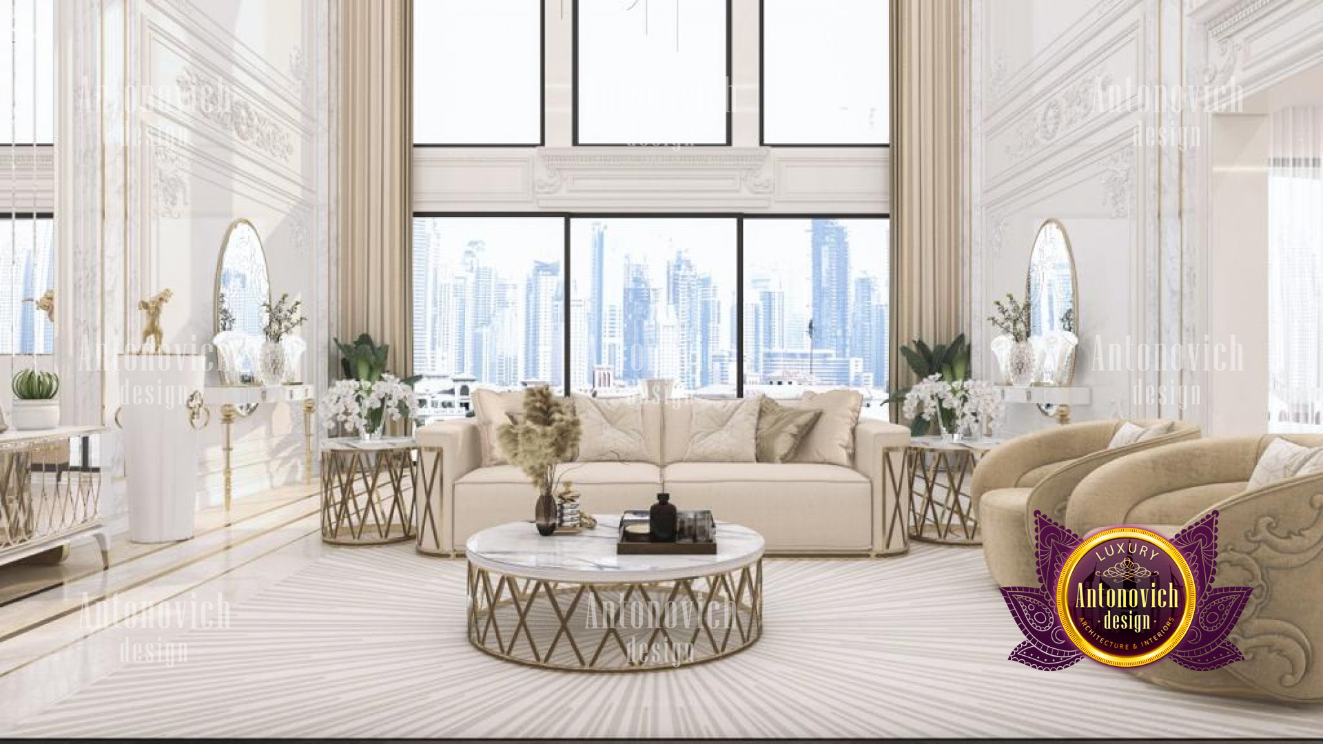 Luxurious Furniture For 22 Carat Villa Design The Palm