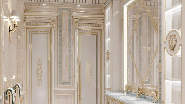 SAUDI VILLA DESIGN BATHROOM