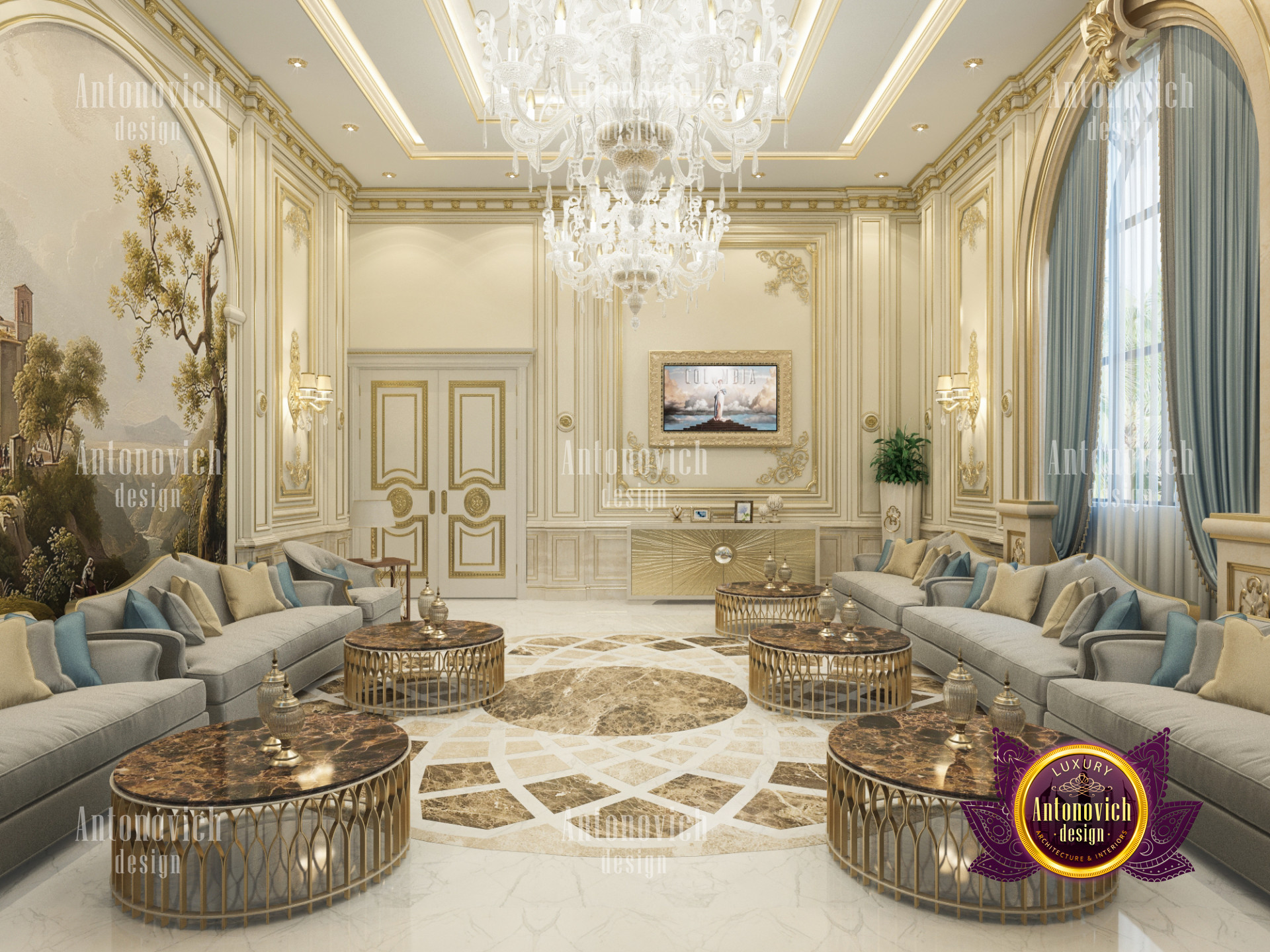 Classic Villa Design Project in Abu Dhabi