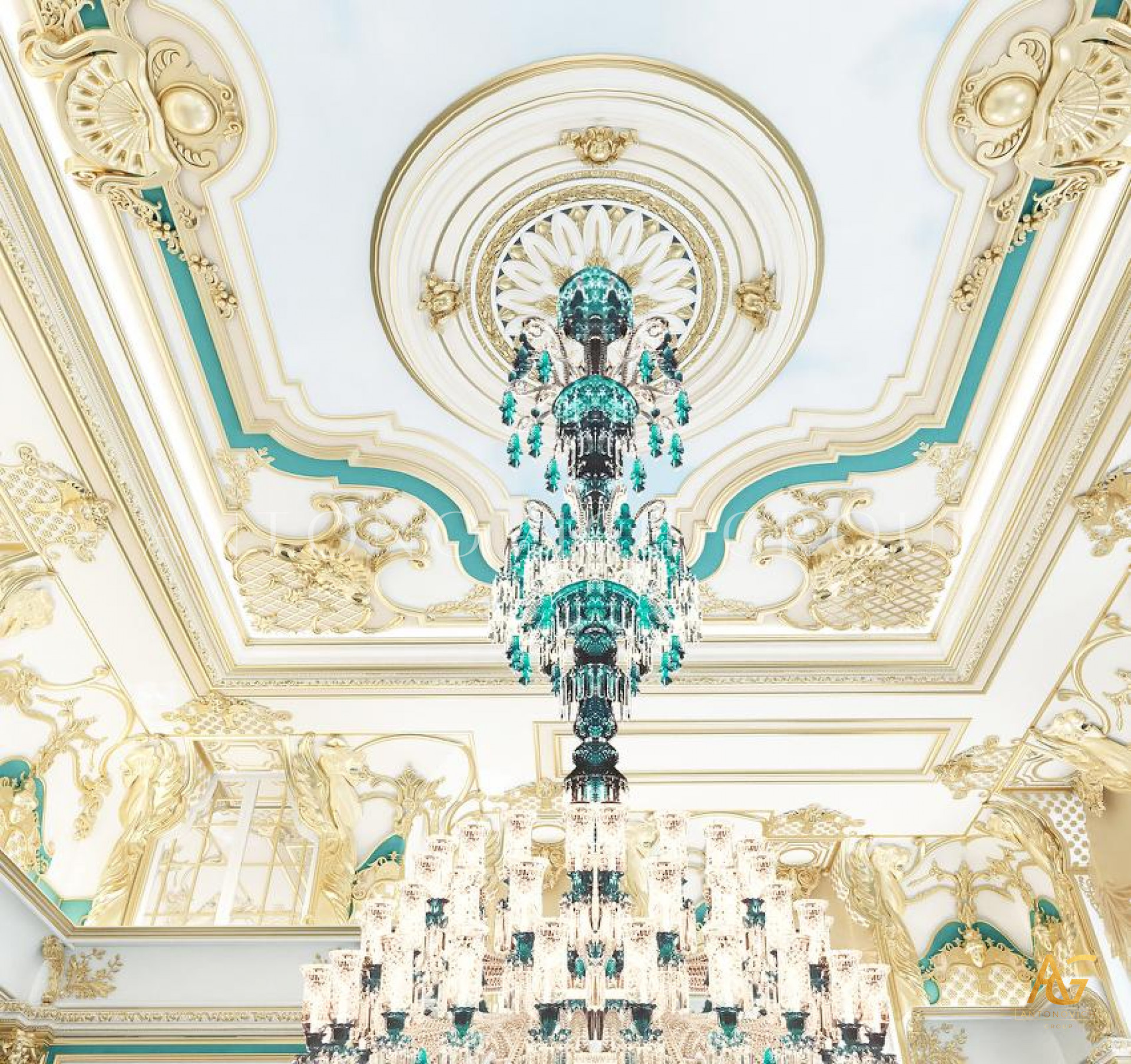 ROYAL PALACE INTERIOR DESIGN BY LUXURY ANTONOVICH DESIGN