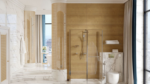 LUXURY BATHROOM INTERIOR DESIGN IN RIYADH