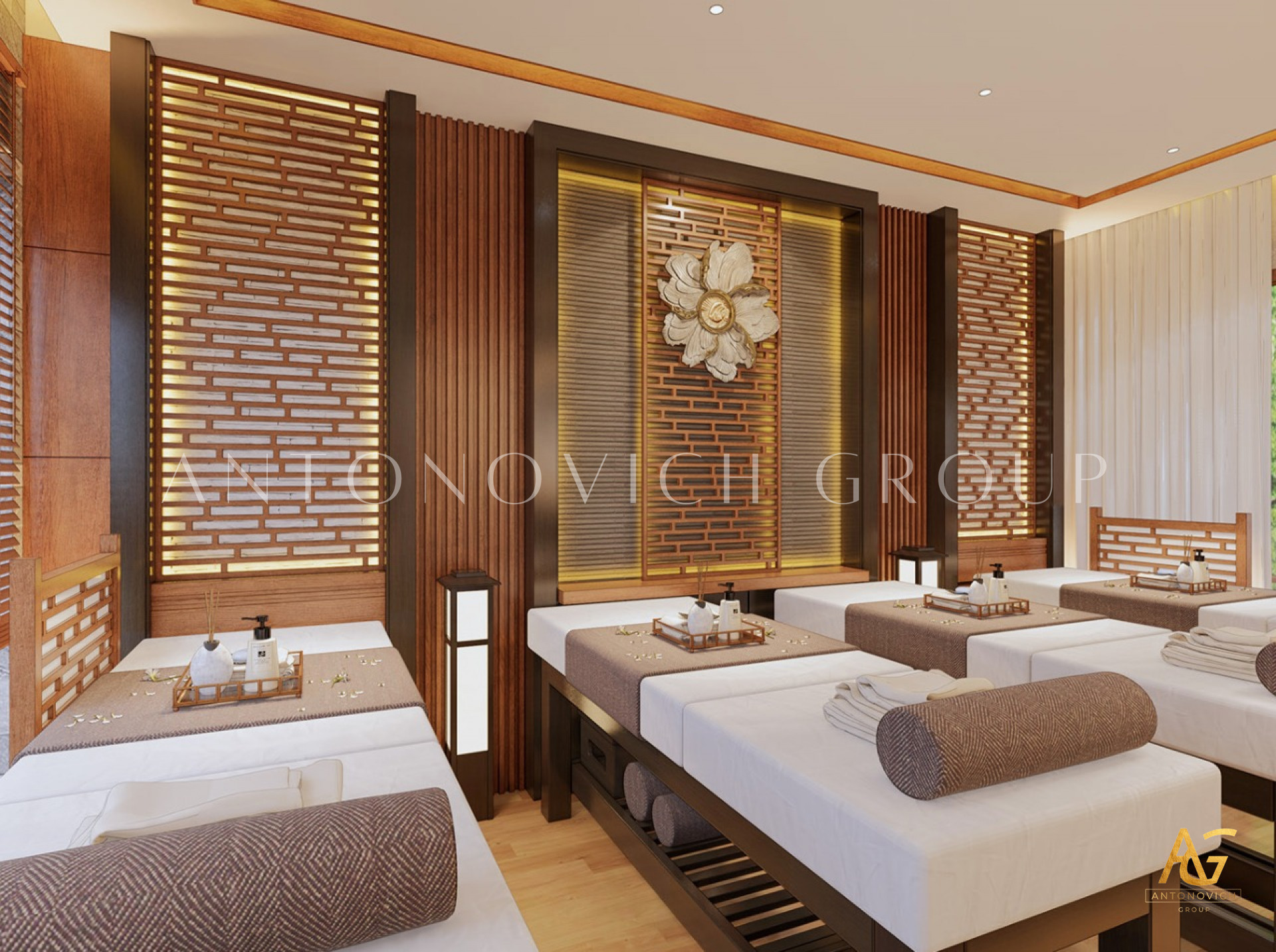 LUXURIOUS AMBIENCE SPA INTERIOR DESIGN
