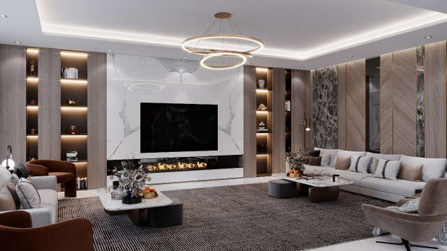Dubai Living Room Design