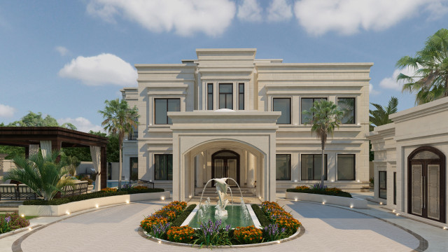 LUXURY VILLA EXTERIOR & LANDSCAPE RENOVATION