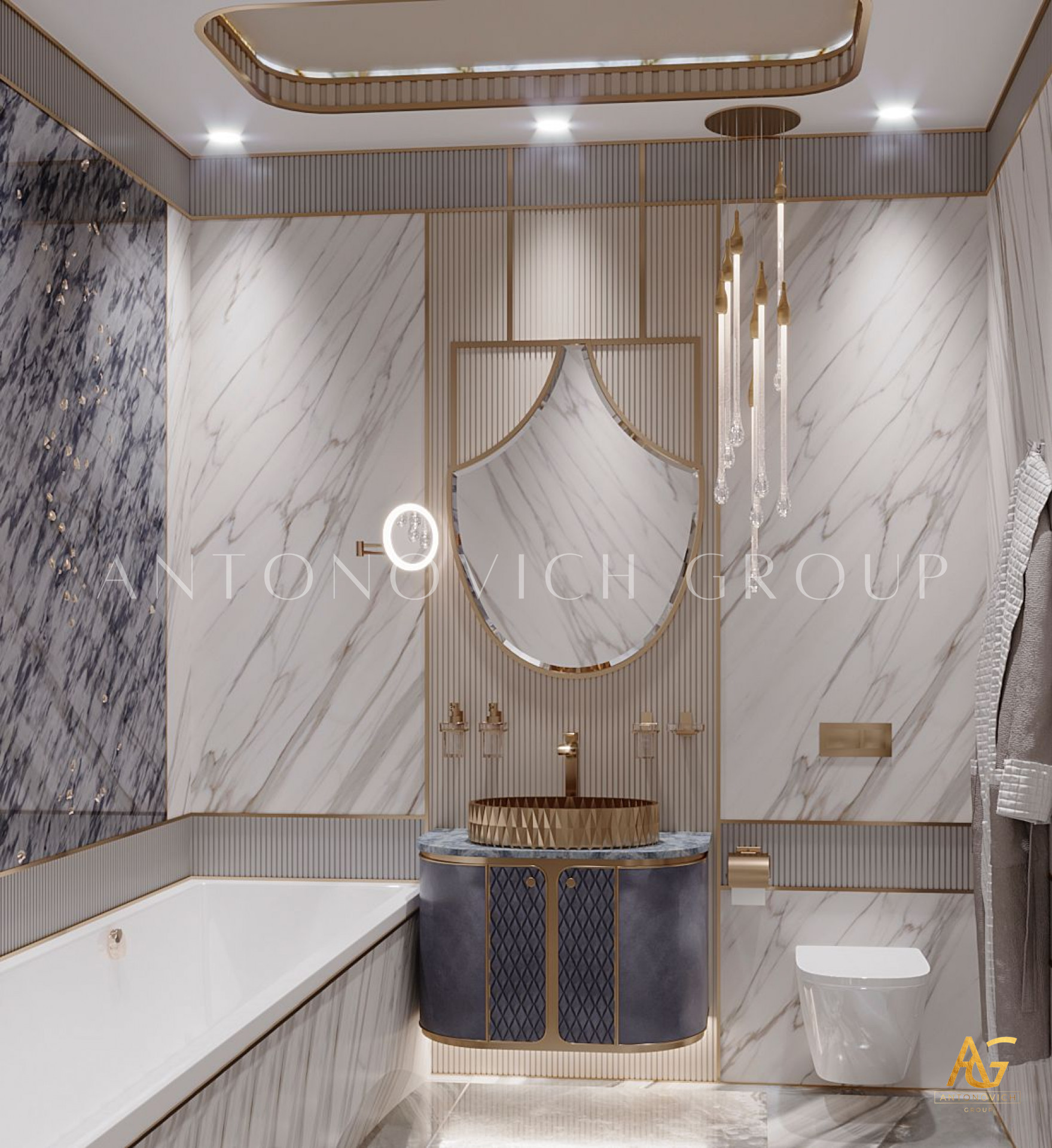 THE NEW LUXURY BATHROOM INTERIOR DESIGN