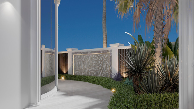 EXTERIOR DESIGN IN VILLA PALM JUMEIRAH