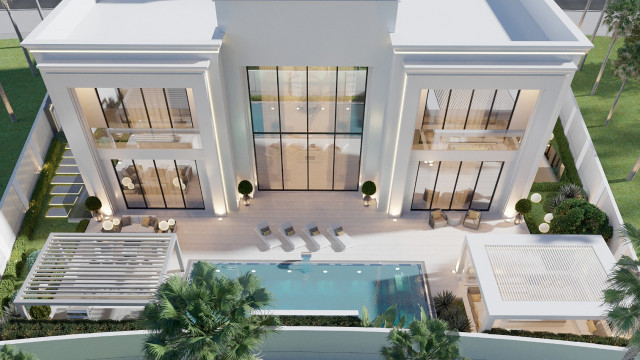 LUXURY VILLA DUBAI - EXTERIOR AND LANDSCAPE DESIGN SOLUTION