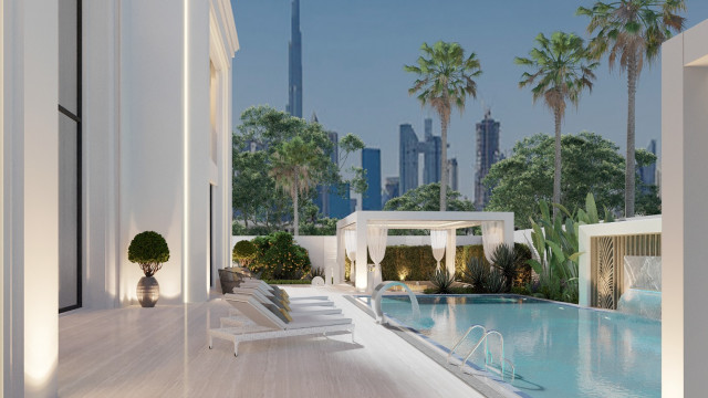 LUXURY VILLA DUBAI - EXTERIOR AND LANDSCAPE DESIGN SOLUTION