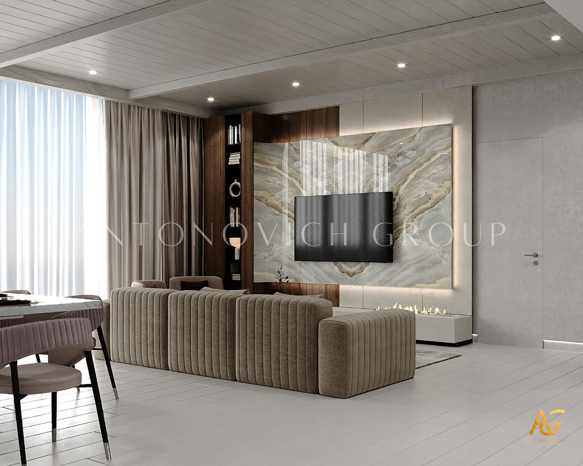 A closer look at Luxury Apartment Renovation Design Interior Outdoor Classic