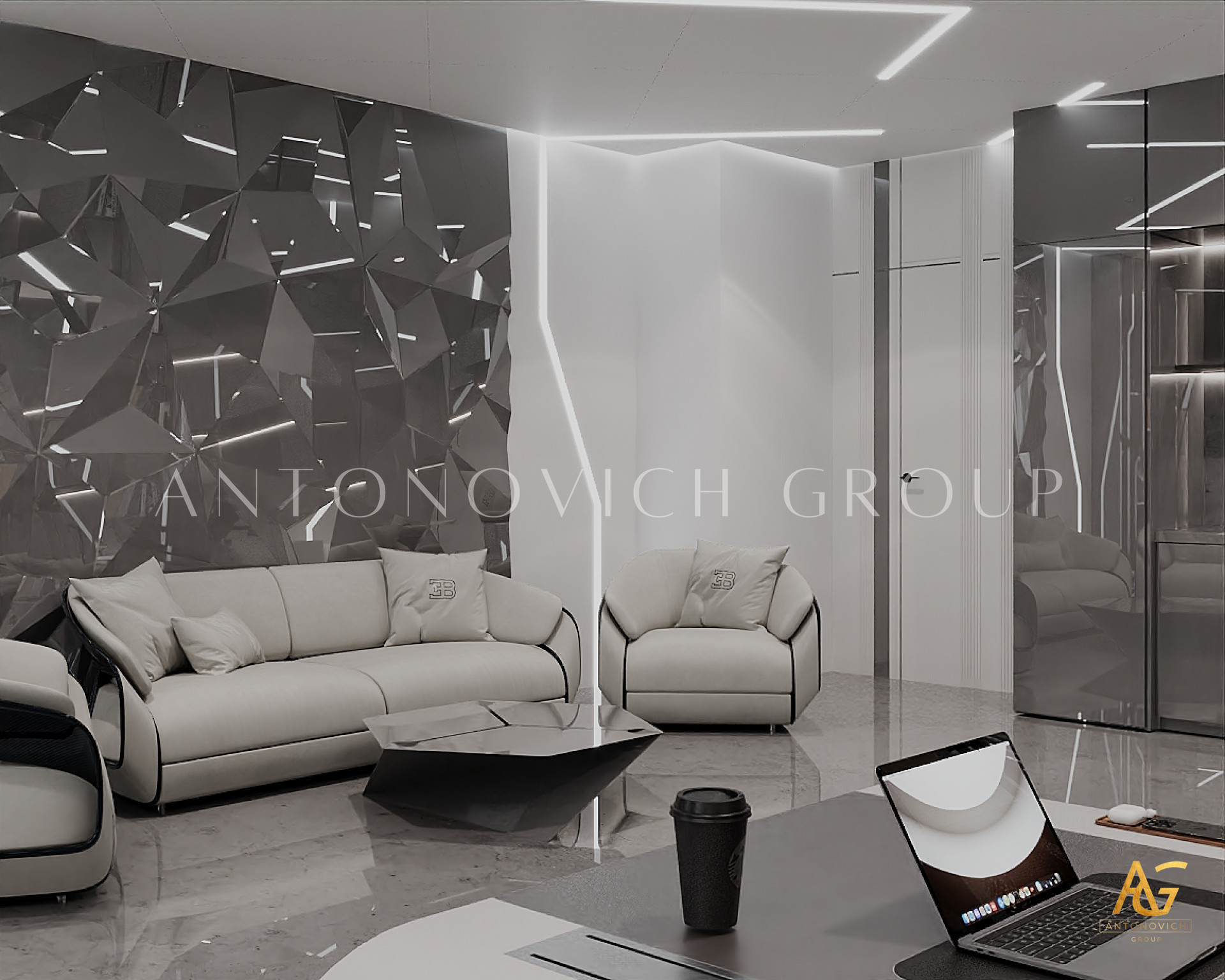 Interior design Office in Business Bay