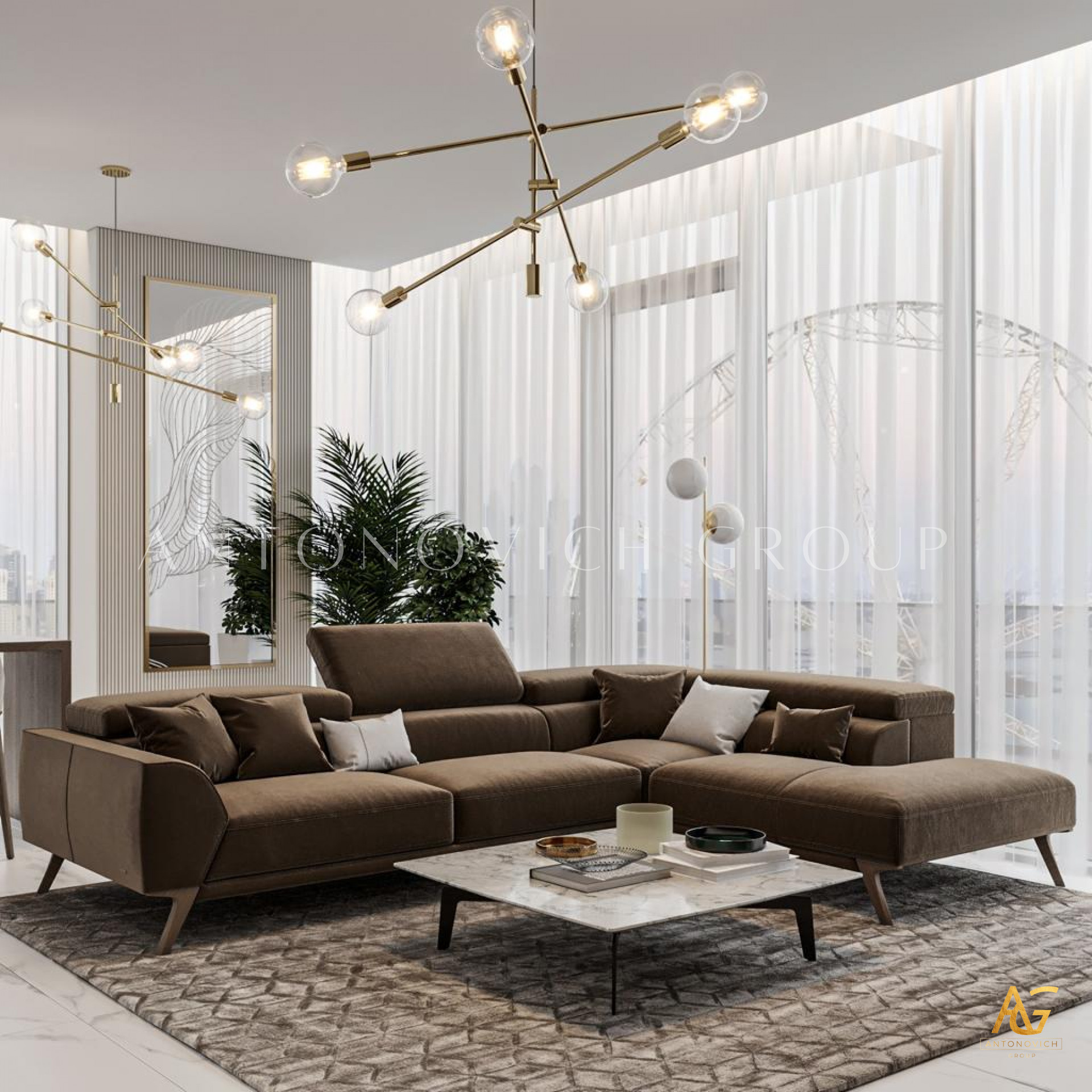 Open Layout Living Room Interior Design