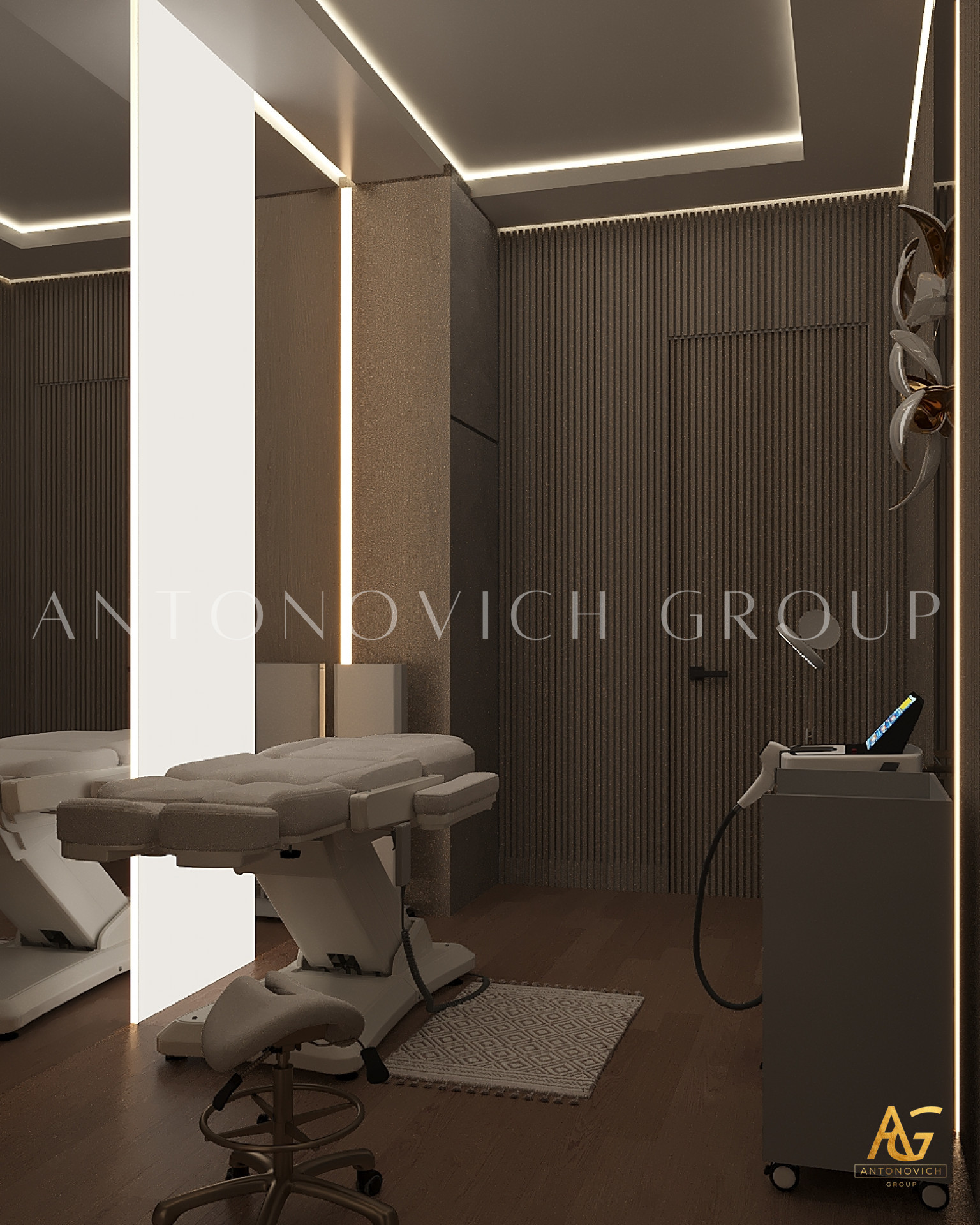 Aesthetic Harmony Interior Design for Beauty Salon