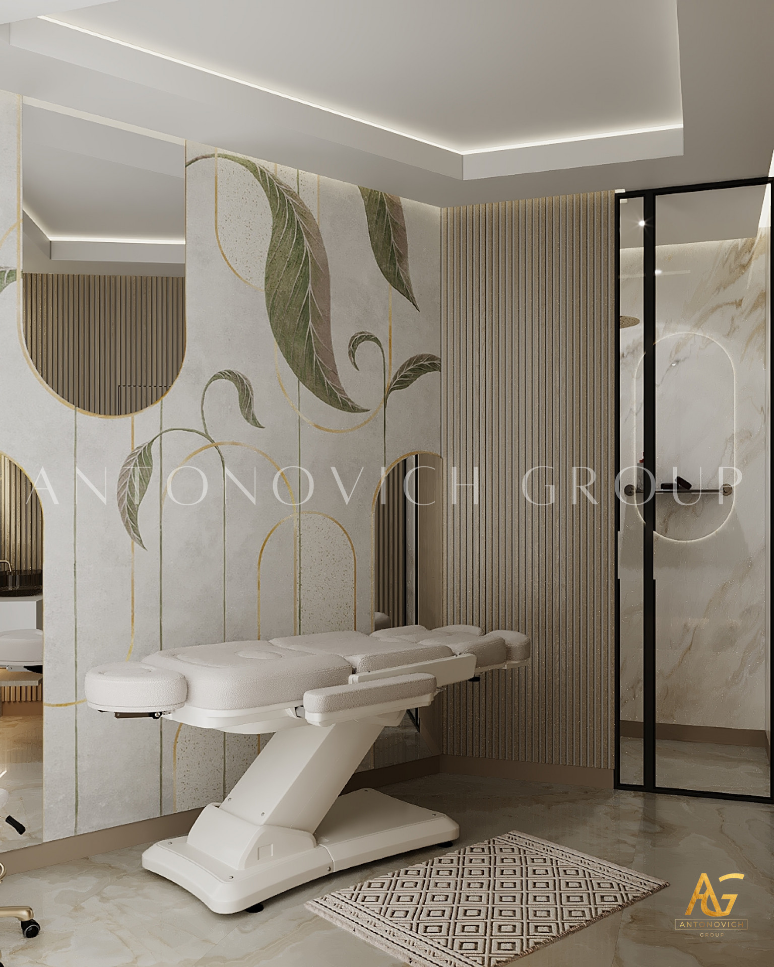 Aesthetic Harmony Interior Design for Beauty Salon