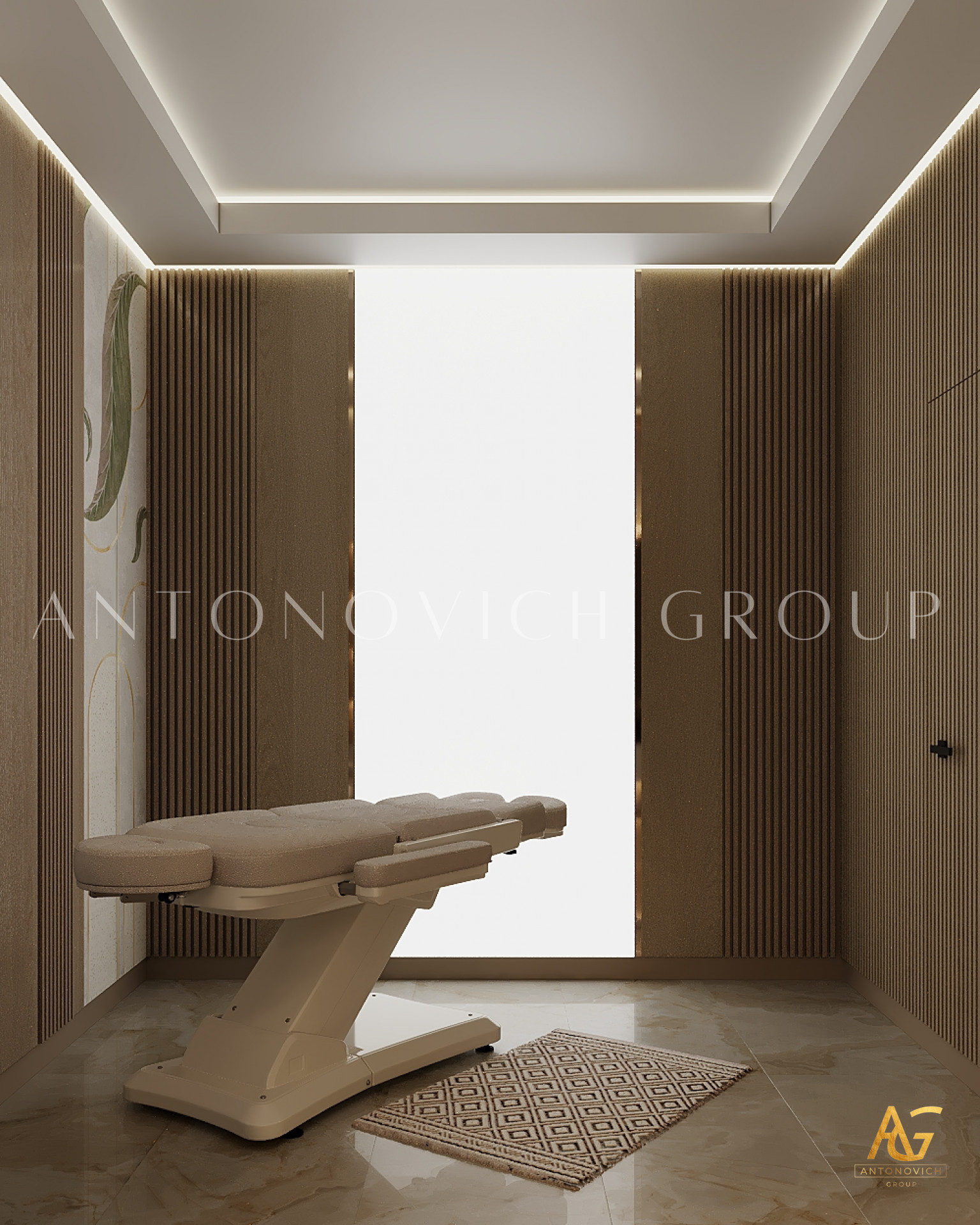 Aesthetic Harmony Interior Design for Beauty Salon