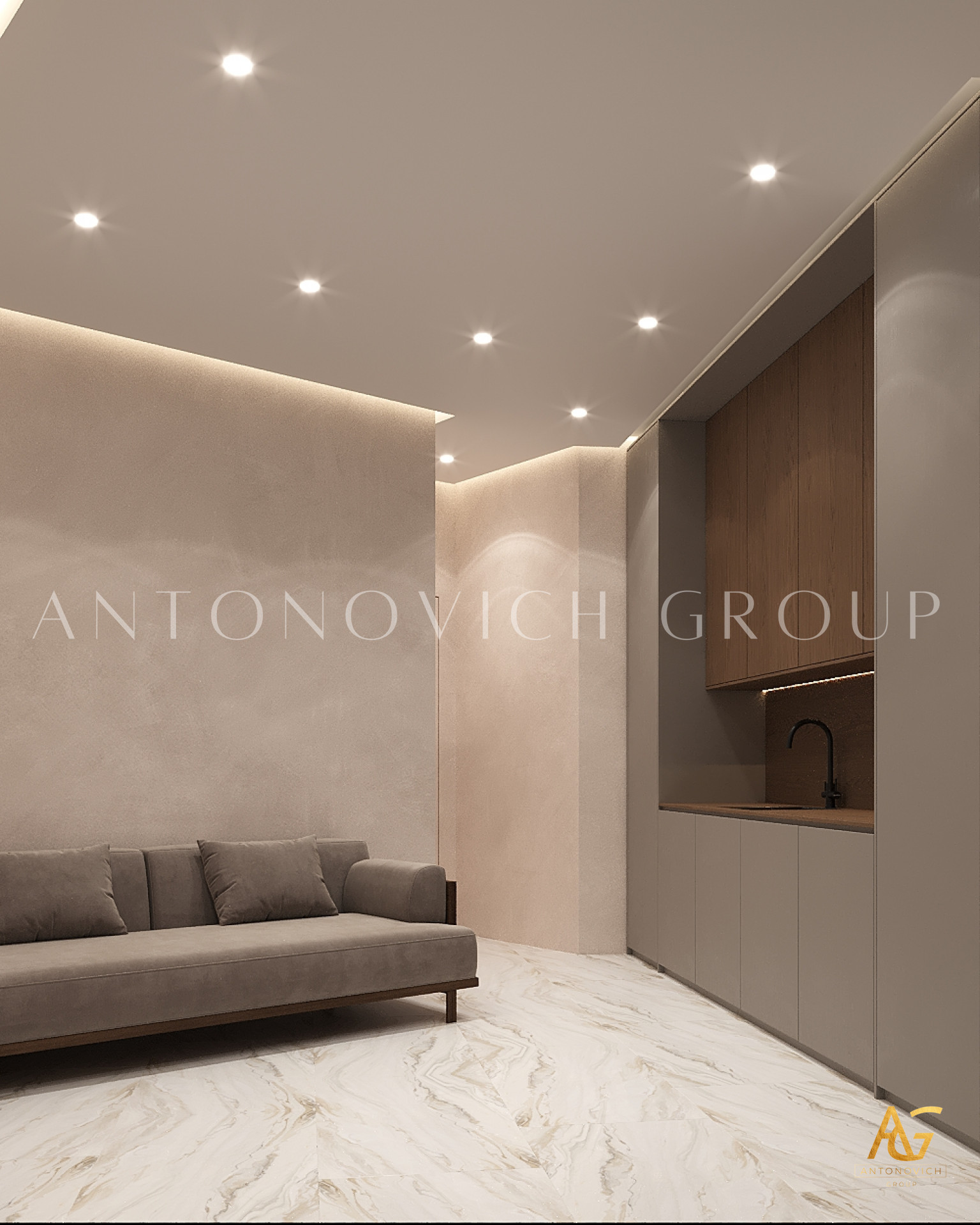 Aesthetic Harmony Interior Design for Beauty Salon