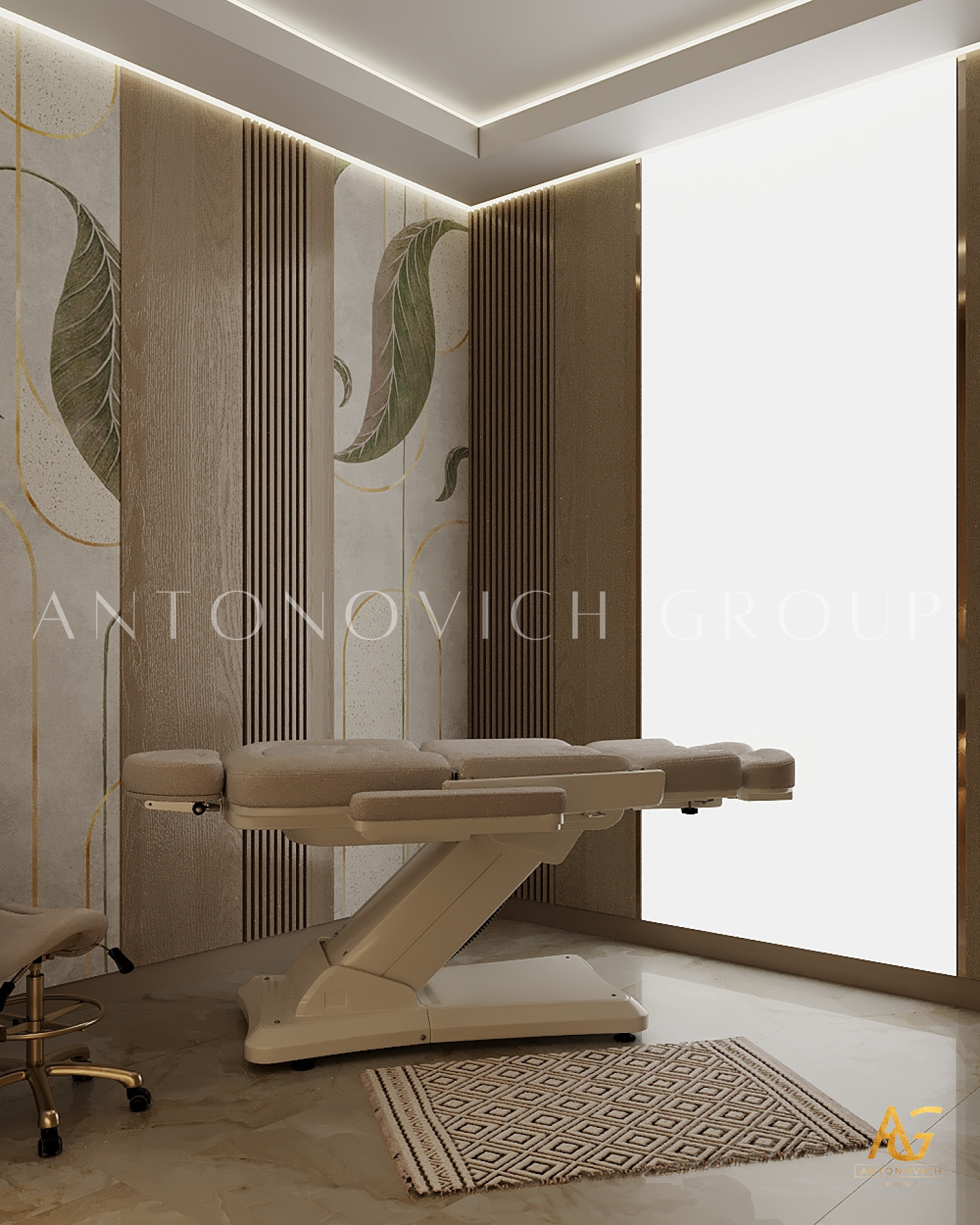 Aesthetic Harmony Interior Design for Beauty Salon