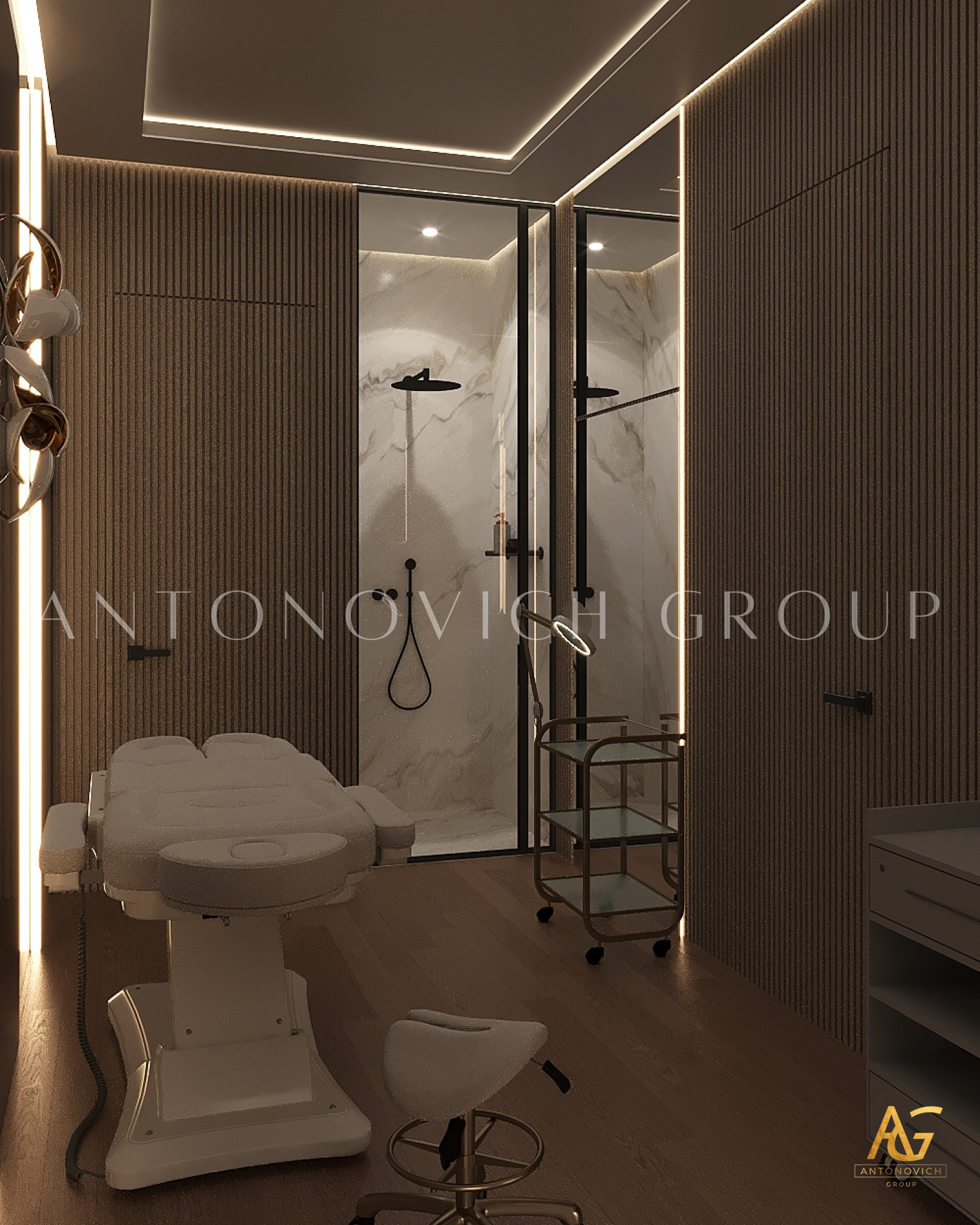 Aesthetic Harmony Interior Design for Beauty Salon