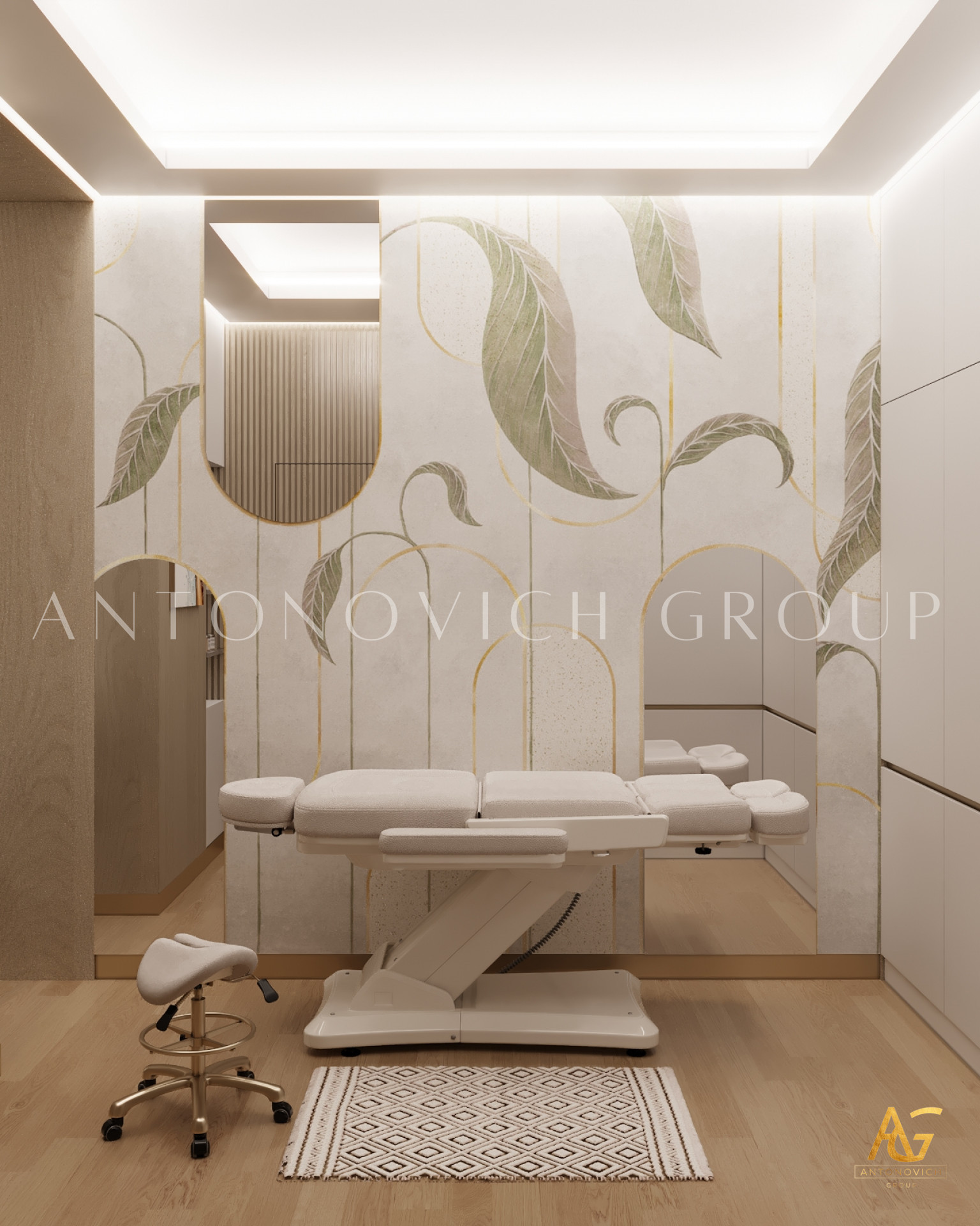 Aesthetic Harmony Interior Design for Beauty Salon