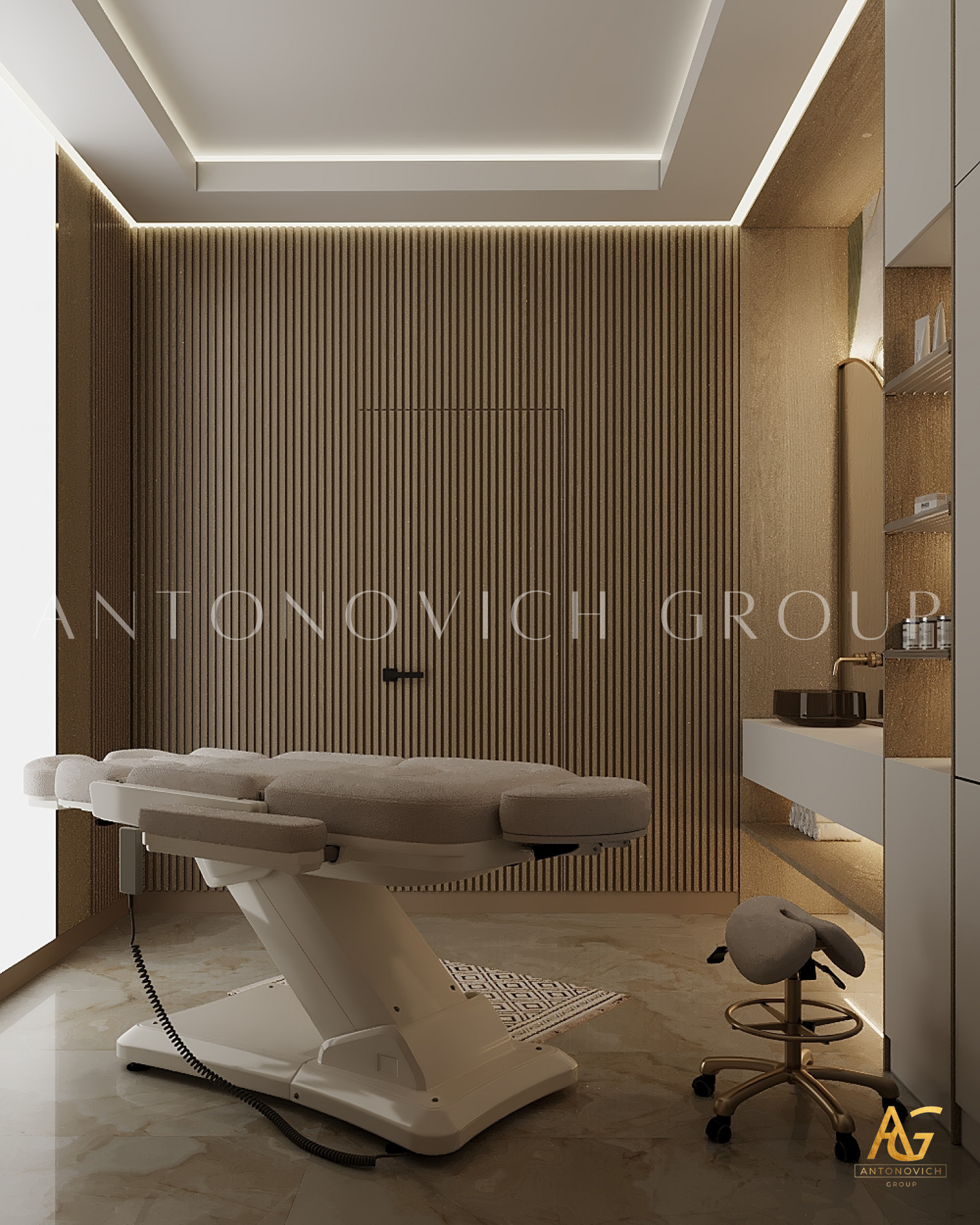 Aesthetic Harmony Interior Design for Beauty Salon