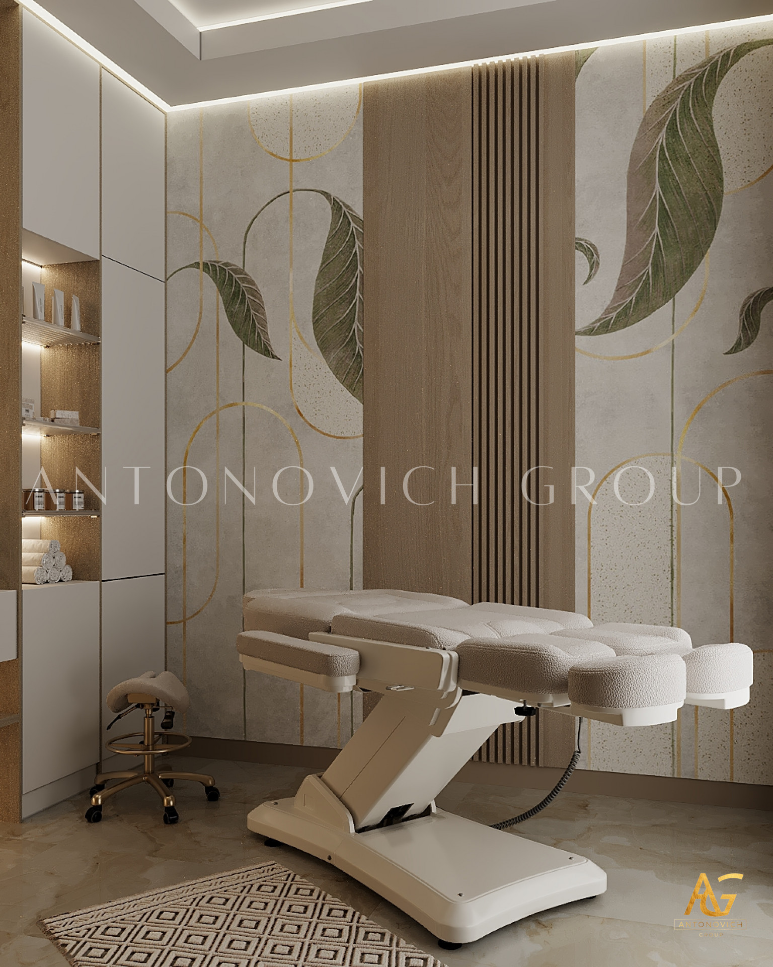 Aesthetic Harmony Interior Design for Beauty Salon