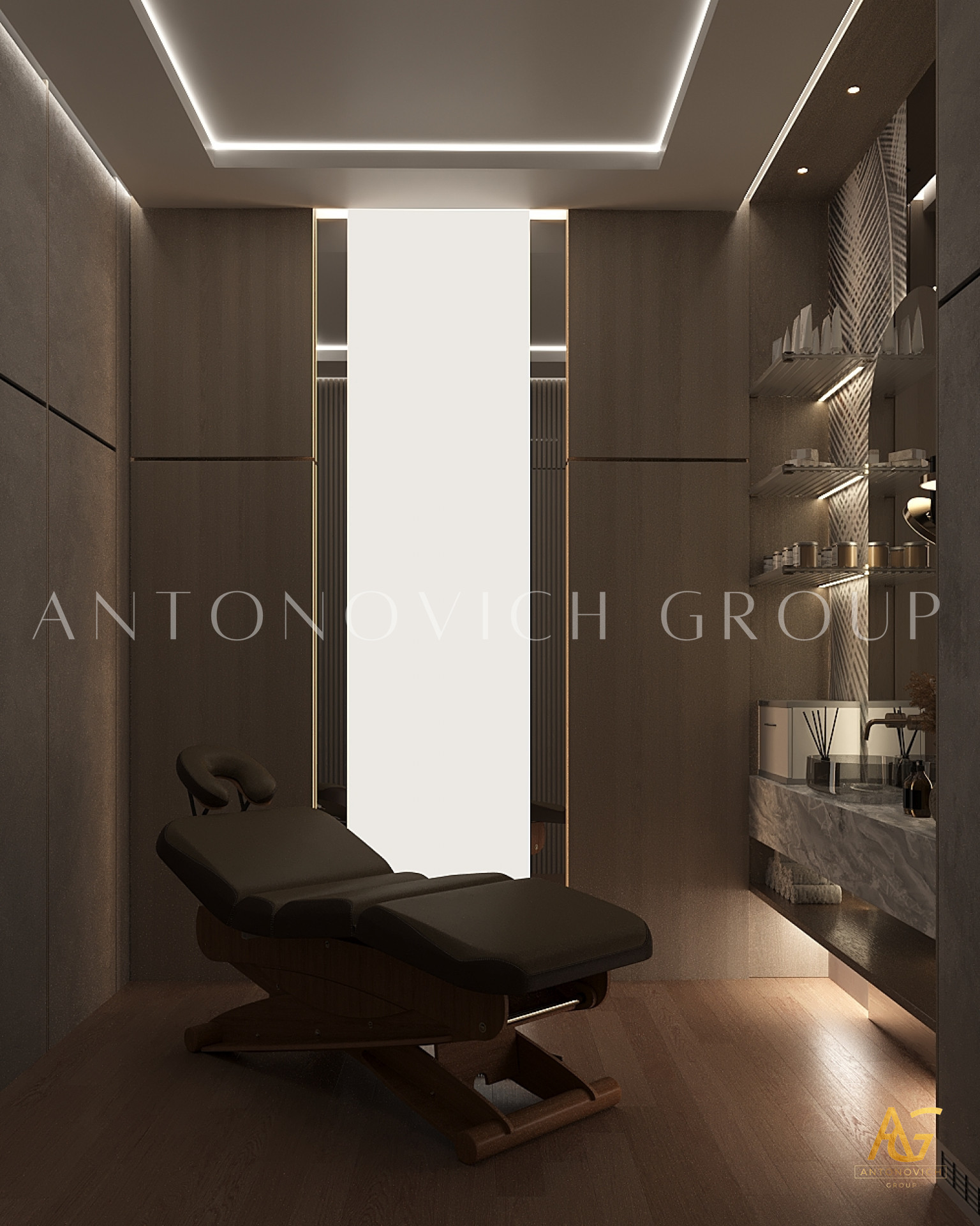 Aesthetic Harmony Interior Design for Beauty Salon