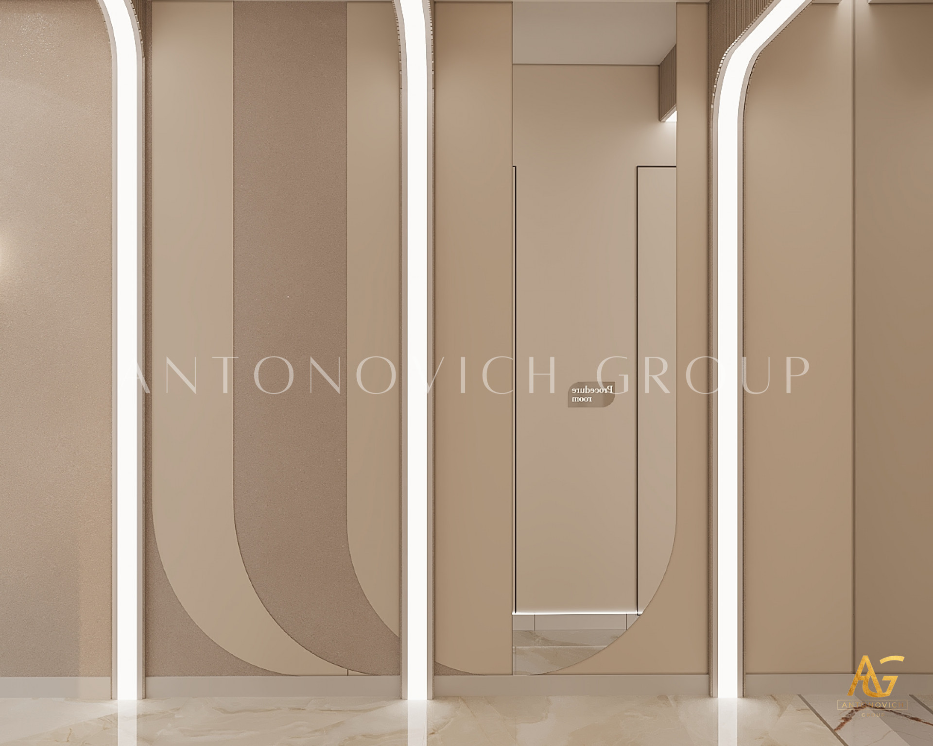 Aesthetic Harmony Interior Design for Beauty Salon