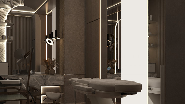 Aesthetic Harmony Interior Design for Beauty Salon