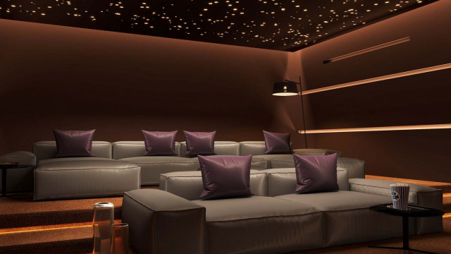 Luxurious Home Cinema Interior Design: Aesthetic Excellence