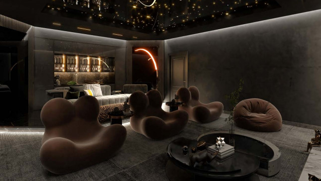 Customized Furniture For Modern Home Cinema