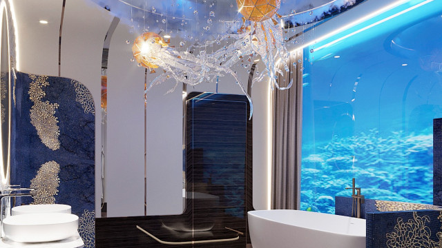 An Under Water World Bathroom Interior Design