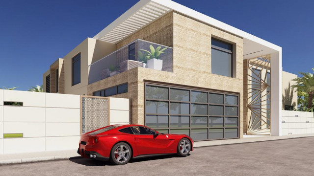 Modern Villa in Meydan Exteriors