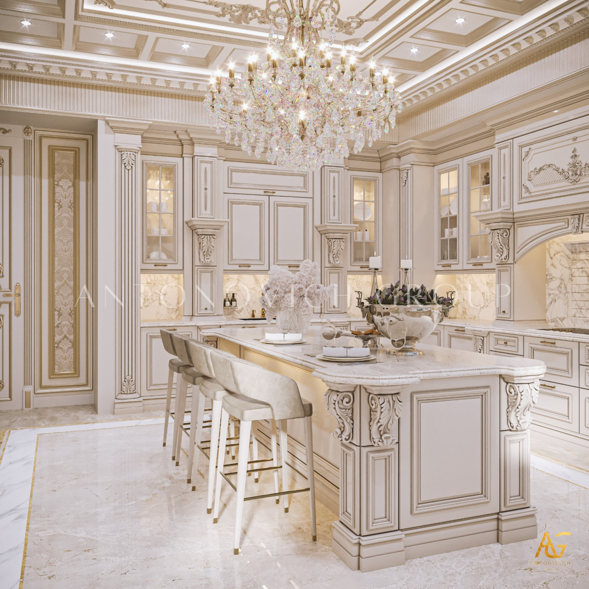 Picture of Elevating Culinary Spaces: Luxury Kitchen Design and Bespoke Fit-Out ...