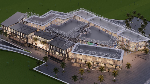 Shopping Mall Architecture Concept