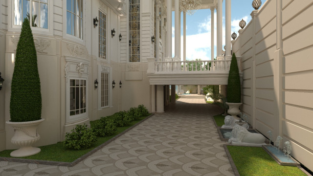 Timeless Elegance: Expert Construction and Fit-Out Services for Luxury Classic Villa Exterior Design