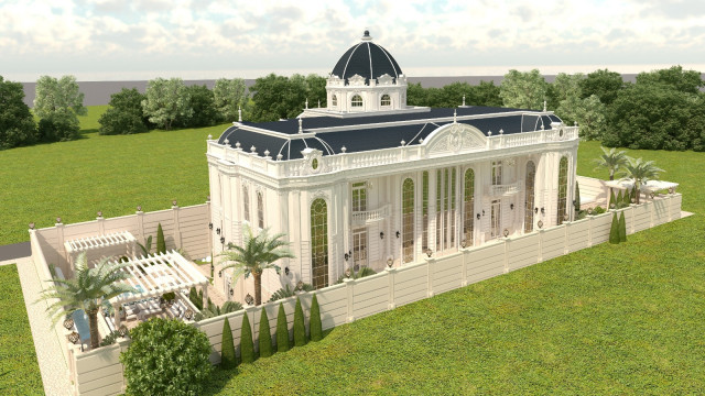 Timeless Elegance: Expert Construction and Fit-Out Services for Luxury Classic Villa Exterior Design