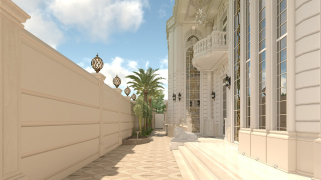 Timeless Elegance: Expert Construction and Fit-Out Services for Luxury Classic Villa Exterior Design