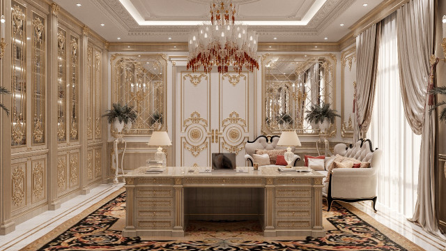 Royal Arabic Interior House Design Dubai