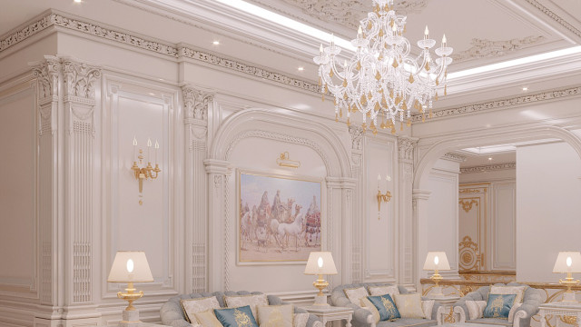 Royal Arabic Interior House Design Dubai