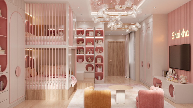 Creating Magical Dreams: A Guide to Girls' Bedroom Interior Design & Fit-out