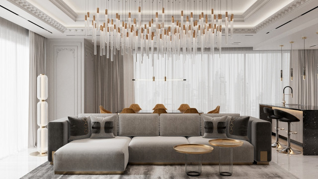 Grande Apartment Dubai Downtown: Modern Interior Innovation