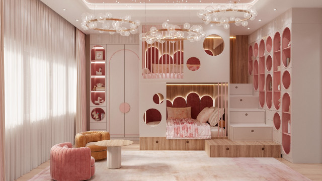 Creating Magical Dreams: A Guide to Girls' Bedroom Interior Design & Fit-out