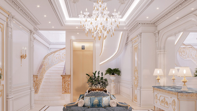 Royal Arabic Interior House Design Dubai