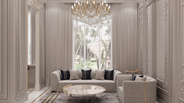 Royal Arabic Interior House Design Dubai