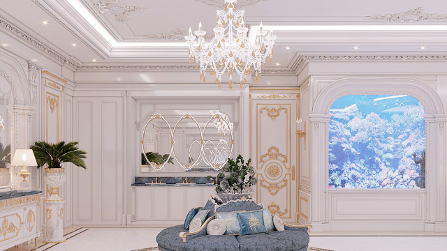 Royal Arabic Interior House Design Dubai