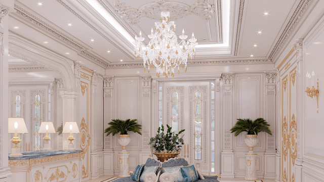 Royal Arabic Interior House Design Dubai