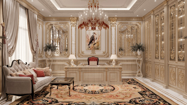 Royal Arabic Interior House Design Dubai