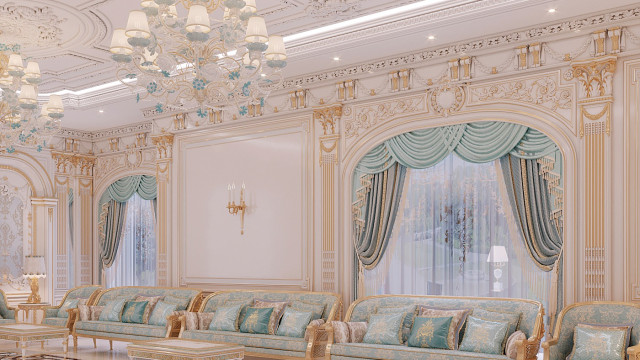 Royal Arabic Interior House Design Dubai