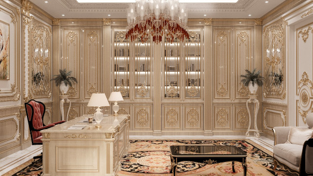 Royal Arabic Interior House Design Dubai