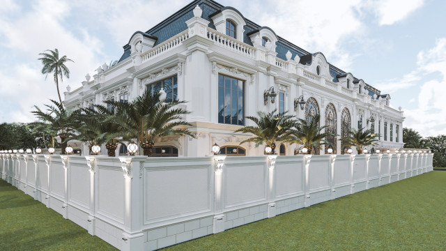 A Vision of Opulence: Luxurious Villa Exterior Design in Al Manra Dubai